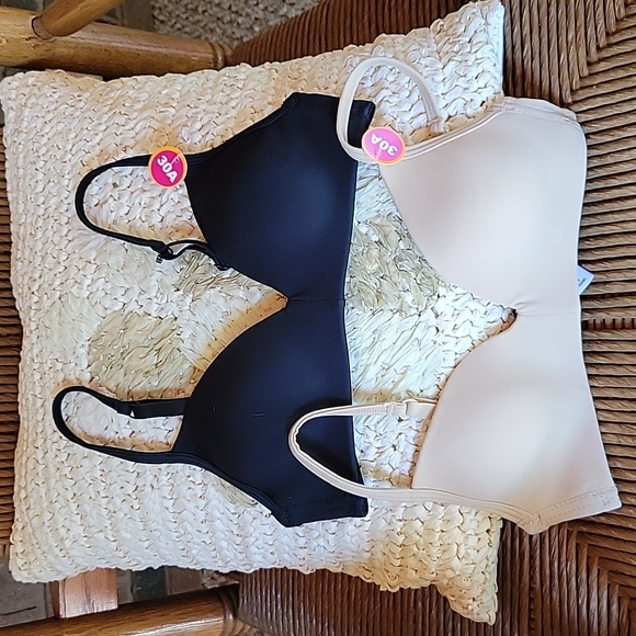 Lot of 2 Delta by Maidenform convertible 30A bras - Picture 9 of 9